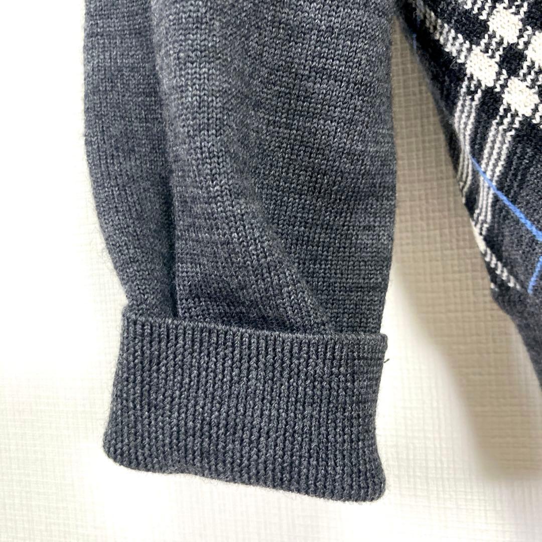 【希少】美品 BURBERRYチェック カーディガン ヴィンテージ SPサイズ