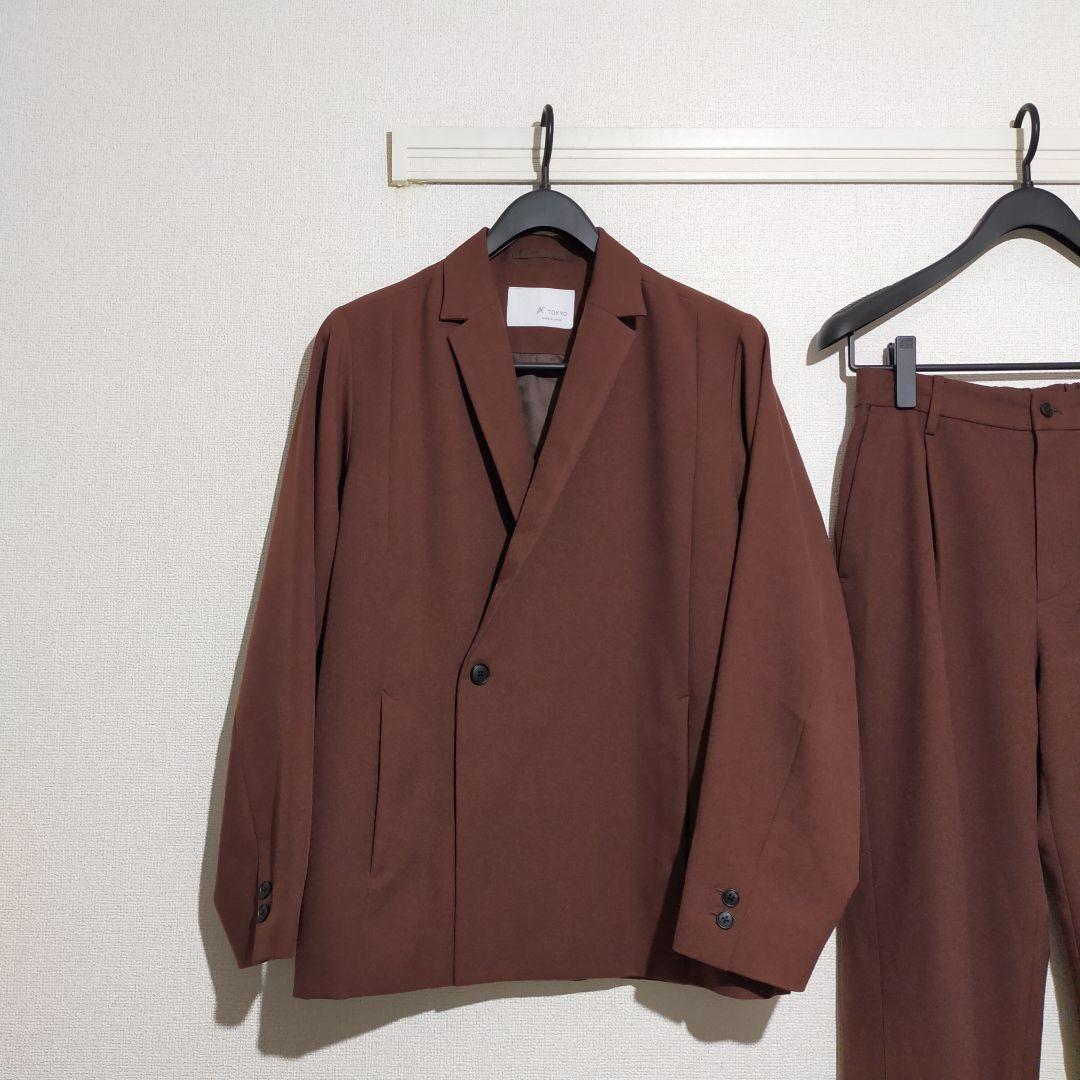 CITY TOKYO ¥34,100 LANATEC セットアップ ワイドパンツ
