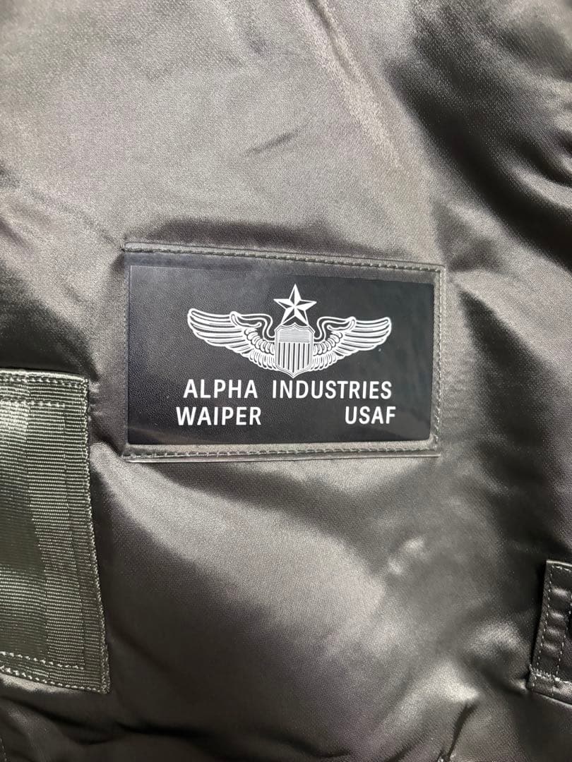 ALPHA WAIPER別注 VINTAGE MA-1 フライトジャケット
