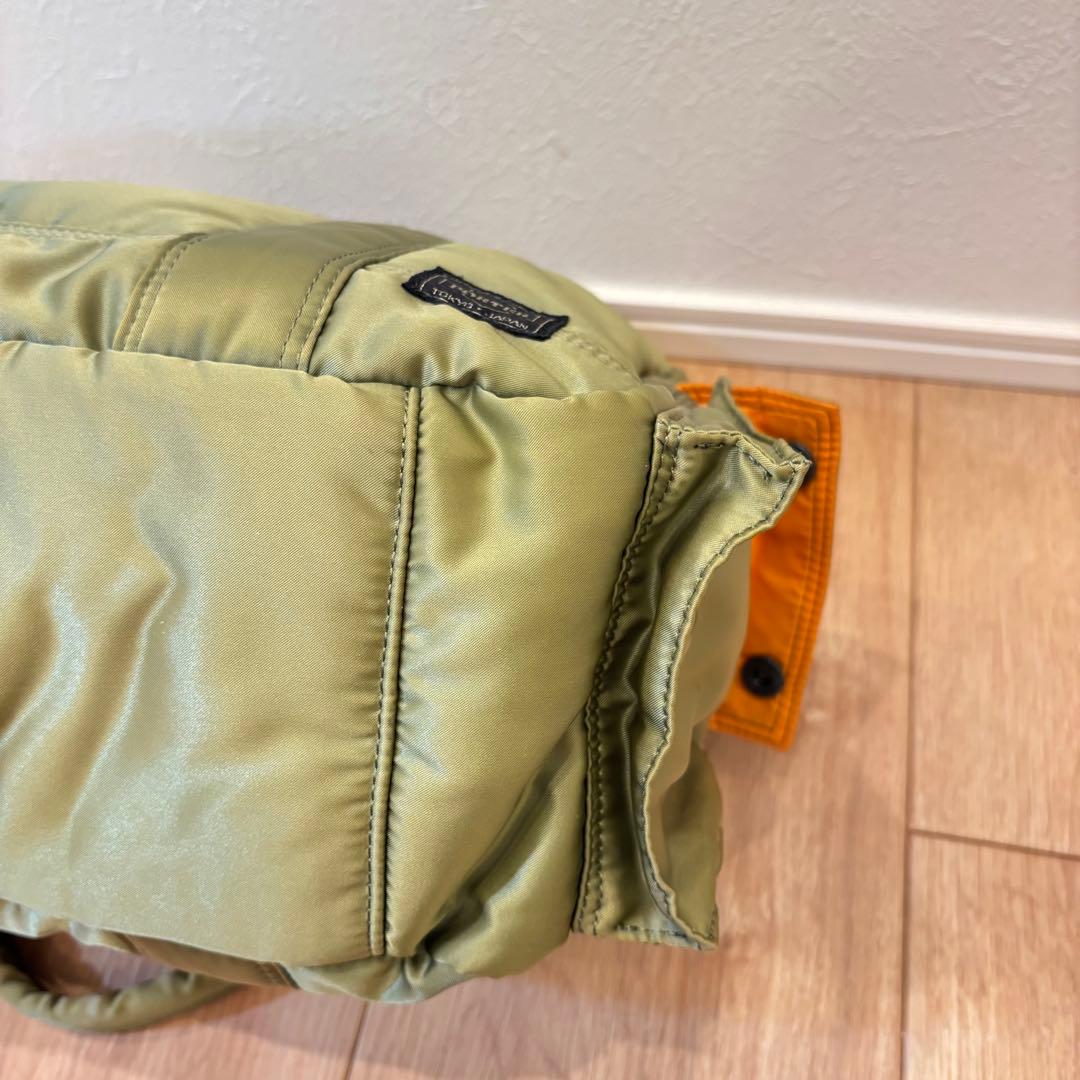 【美品】PORTER ダッフルバッグ ボストンバック　セージグリーン