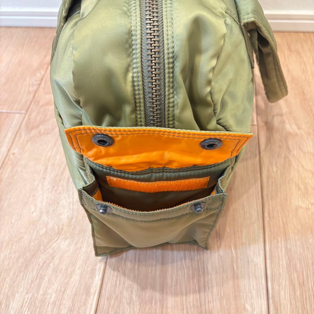 【美品】PORTER ダッフルバッグ ボストンバック　セージグリーン