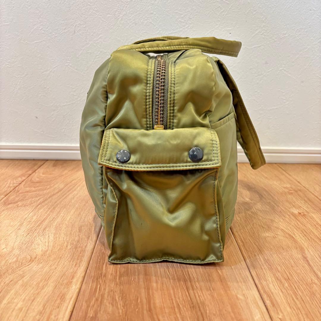 【美品】PORTER ダッフルバッグ ボストンバック　セージグリーン