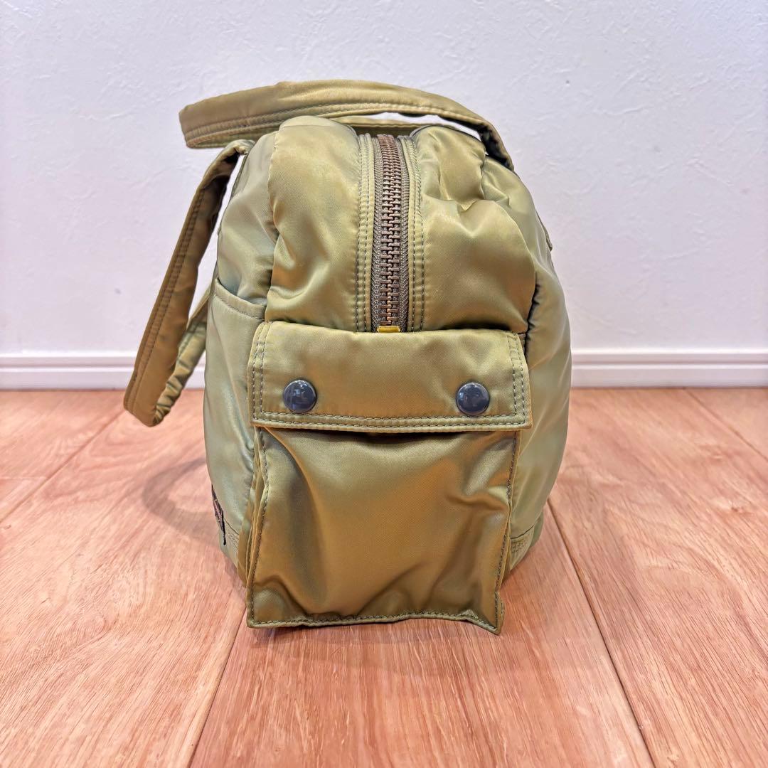 【美品】PORTER ダッフルバッグ ボストンバック　セージグリーン