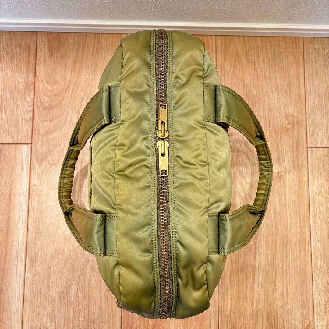 【美品】PORTER ダッフルバッグ ボストンバック　セージグリーン