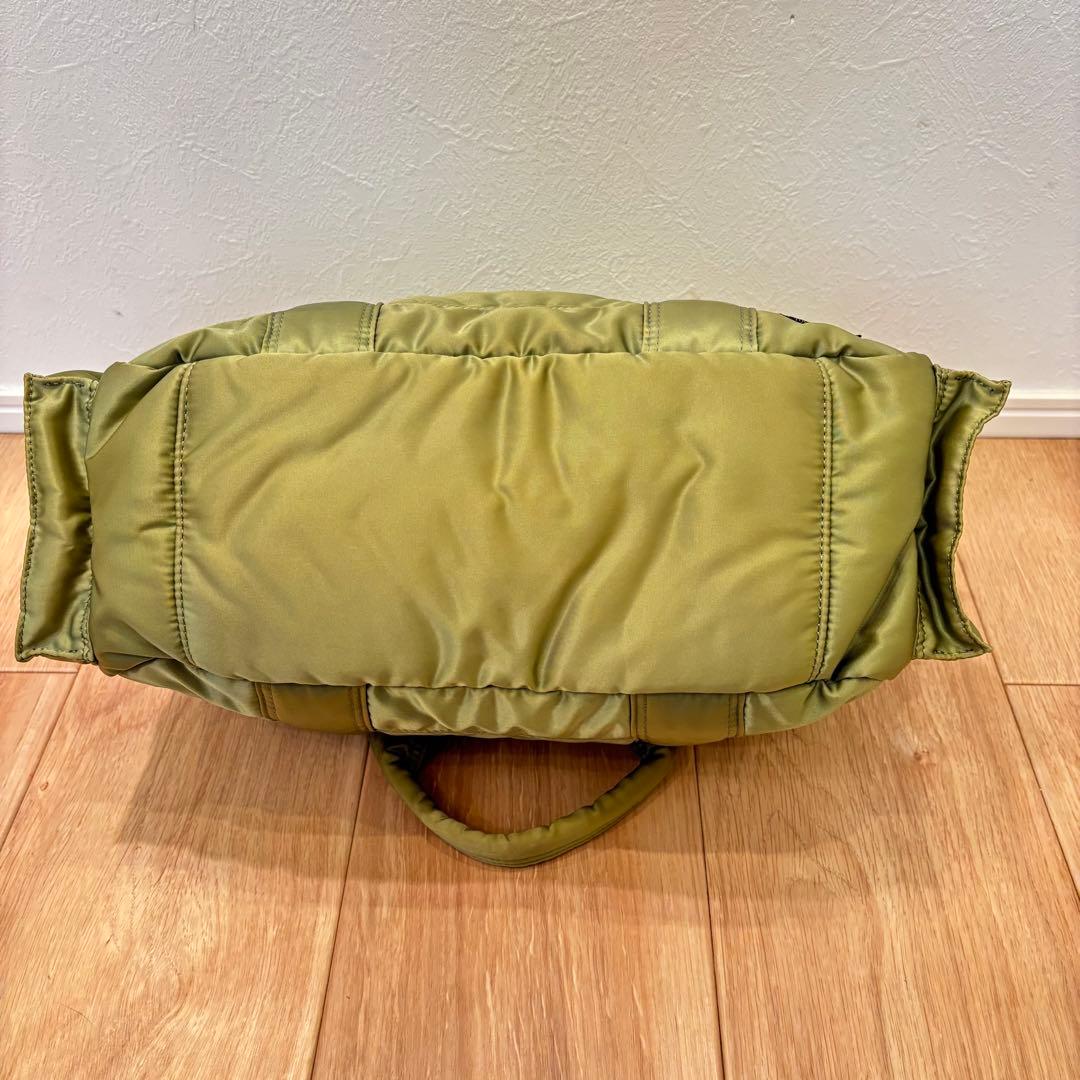 【美品】PORTER ダッフルバッグ ボストンバック　セージグリーン