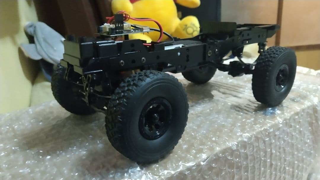 WPL C74ジムニーシャーシ&リモコンのみの販売。