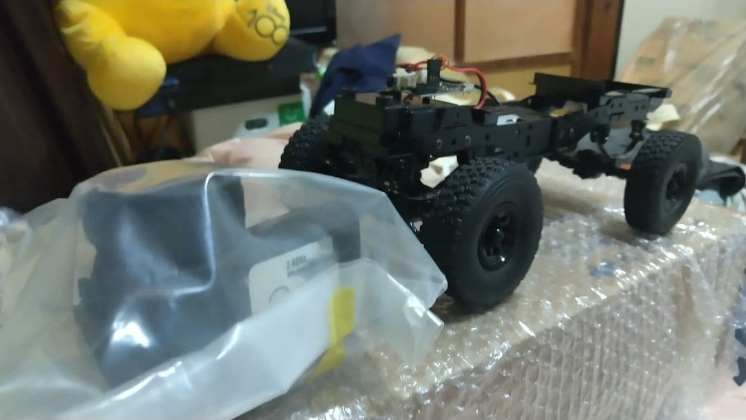 WPL C74ジムニーシャーシ&リモコンのみの販売。
