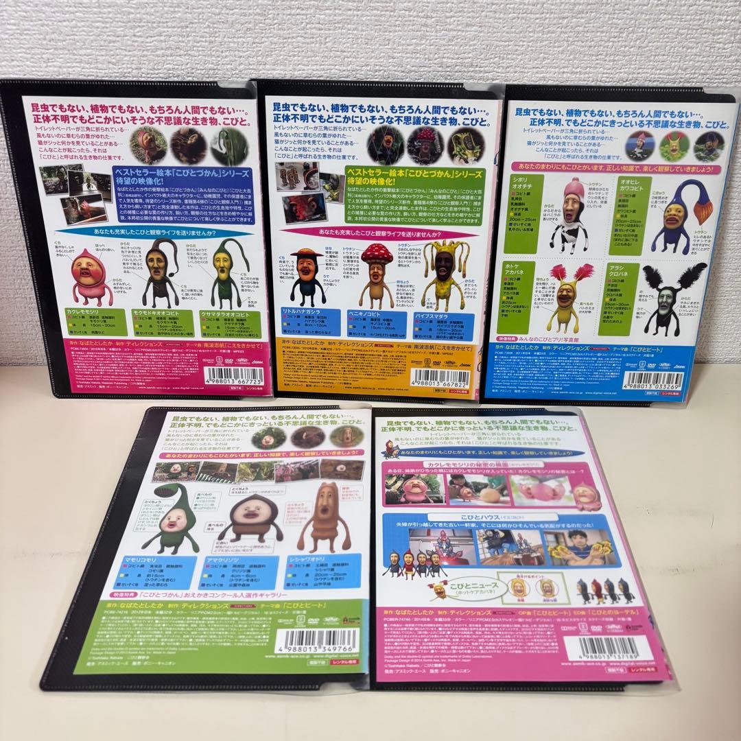 こびと観察入門　こびとづかん　DVD 5枚　セット　まとめて　アニメ　こびと図鑑
