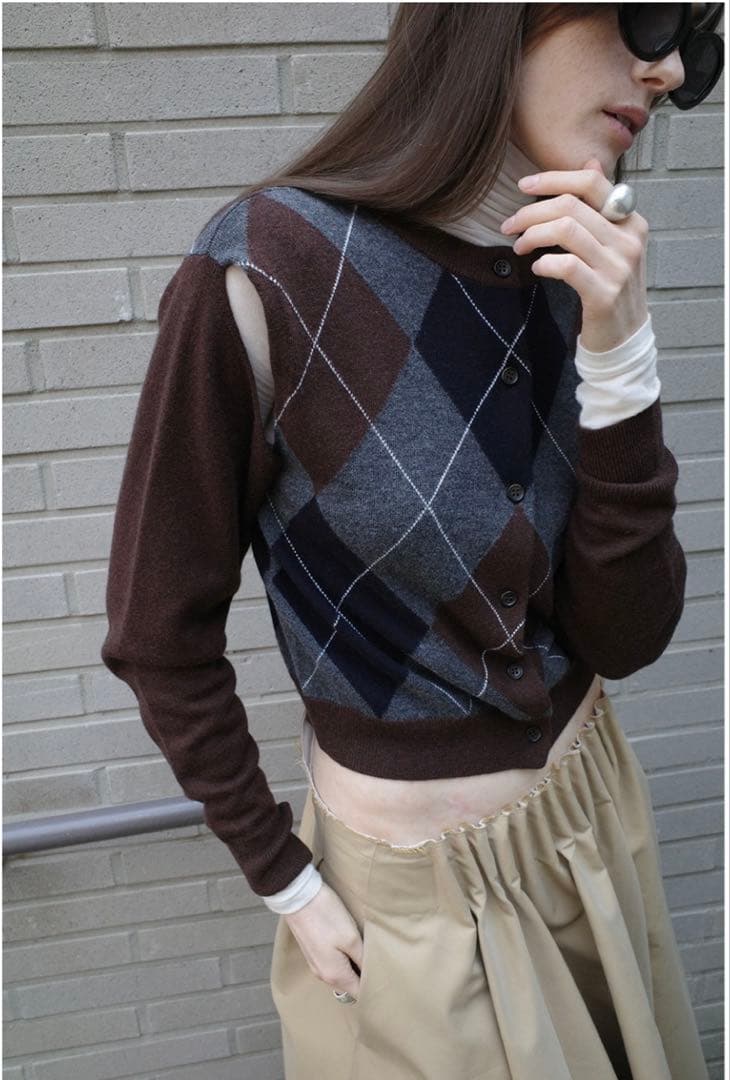 CLANE ARRANGE KINT TOPS サイズ1