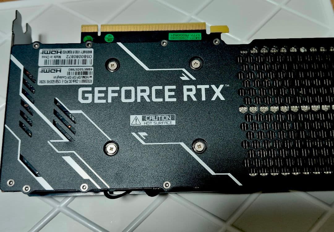 RTX 3060 12G 玄人志向 Nvidia