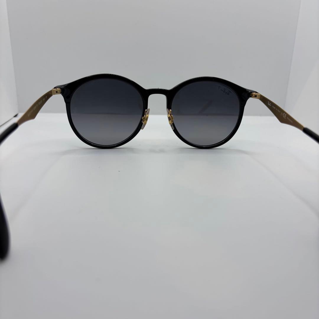 Ray-Ban ラウンドサングラス 偏光レンズ