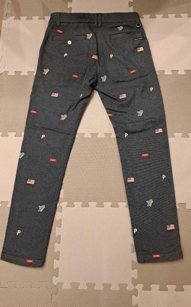 パーリーゲイツ　総柄パンツ