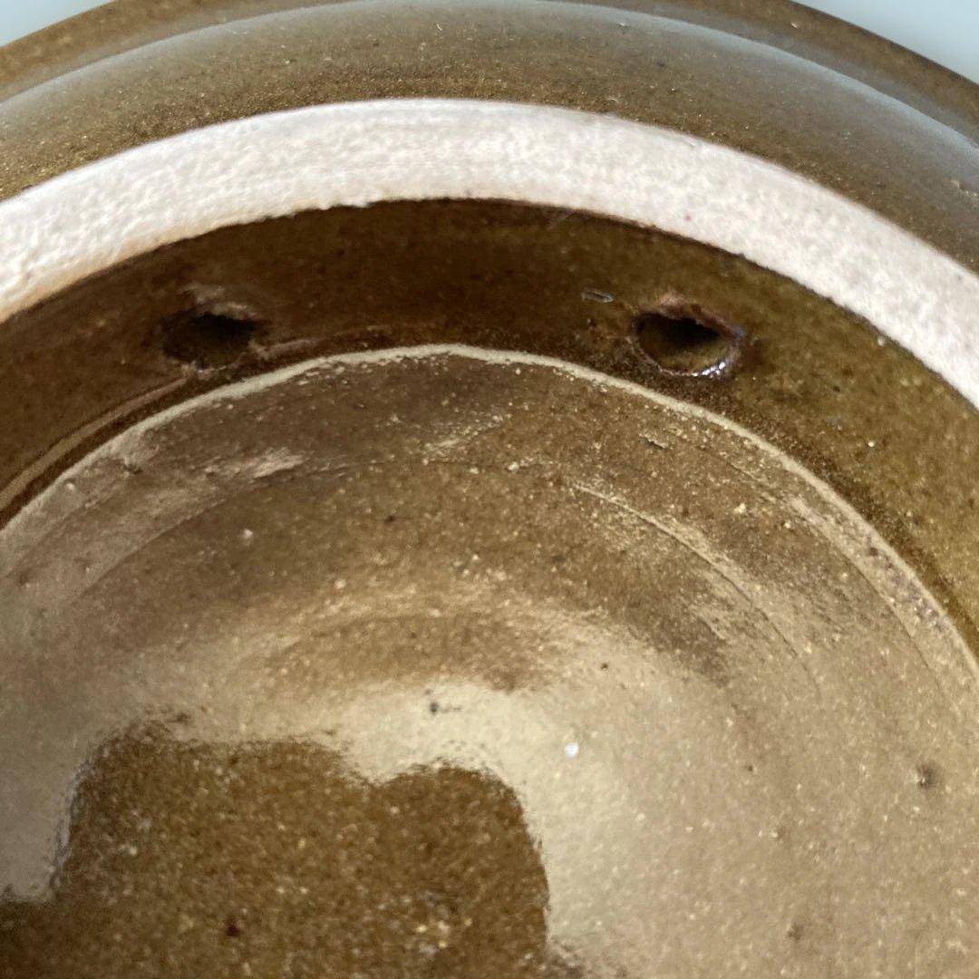 壺屋焼 沖縄 やちむん 金城敏夫作　魚紋飾皿　父 金城次郎　 ※値引不可