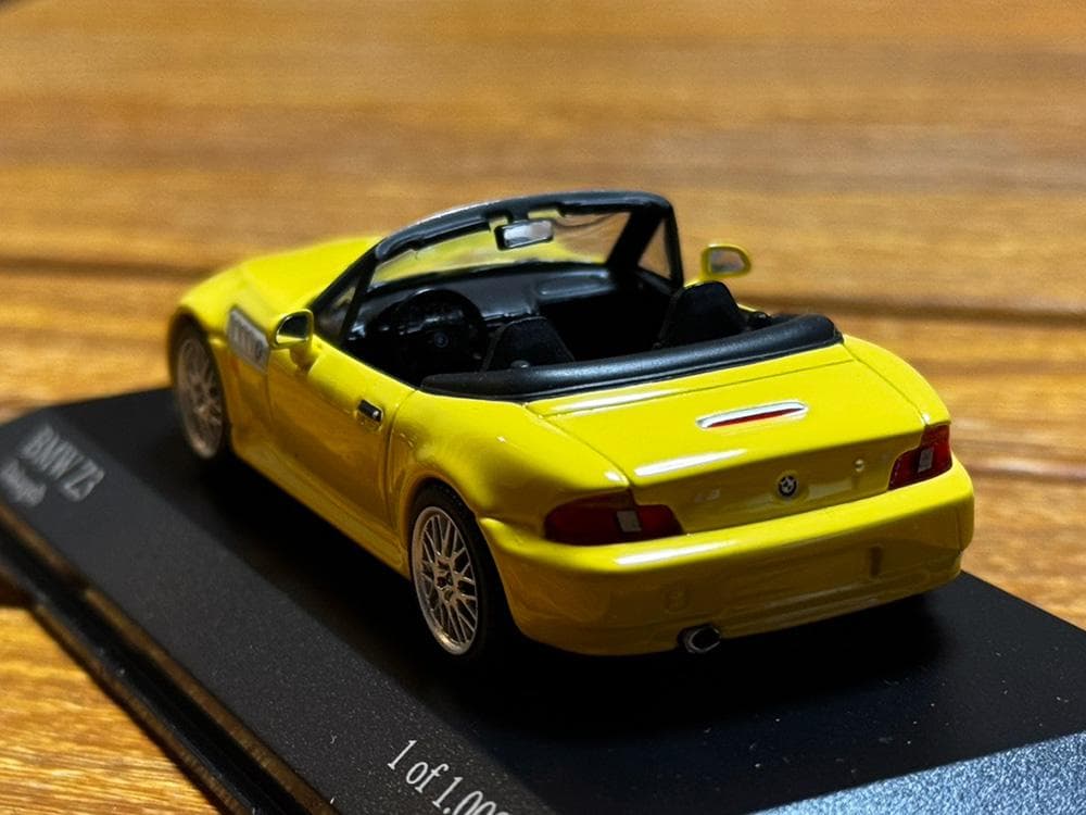 ミニチャンプス  Z3 イエロー 1/43 限定1008台