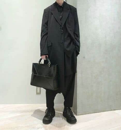 Yohji Yamamoto POUR HOMME 着脱衿袖釦システムジャケット