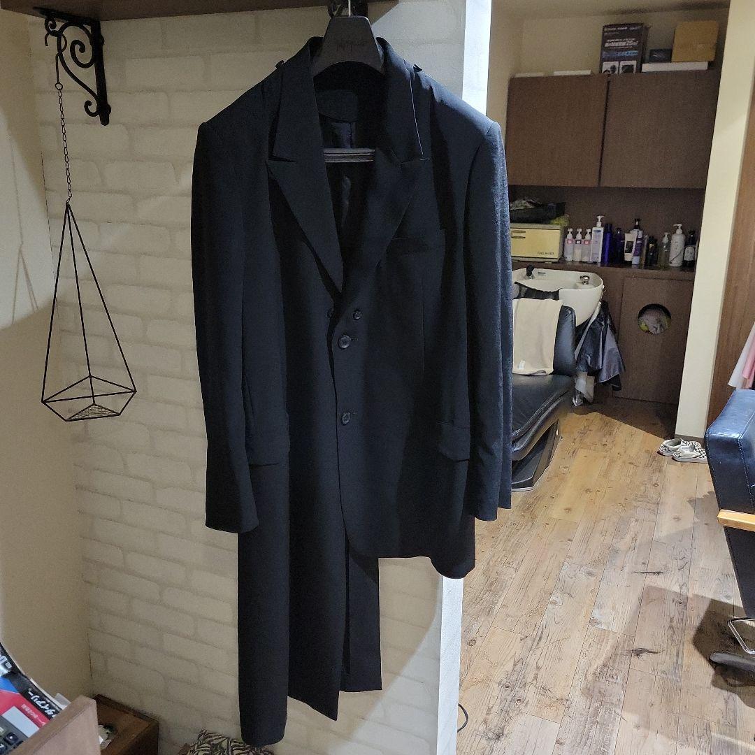 Yohji Yamamoto POUR HOMME 着脱衿袖釦システムジャケット