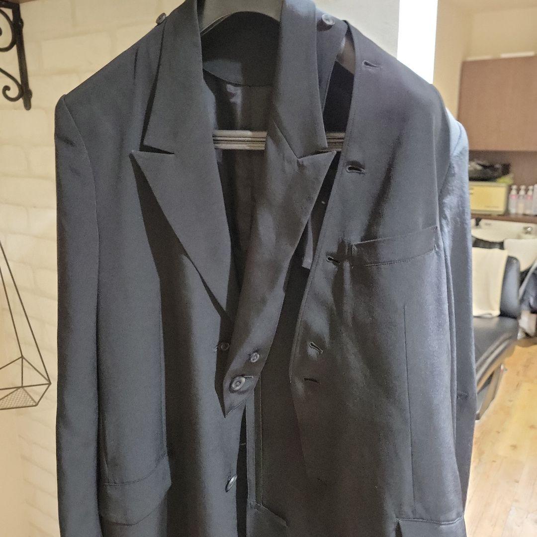 Yohji Yamamoto POUR HOMME 着脱衿袖釦システムジャケット