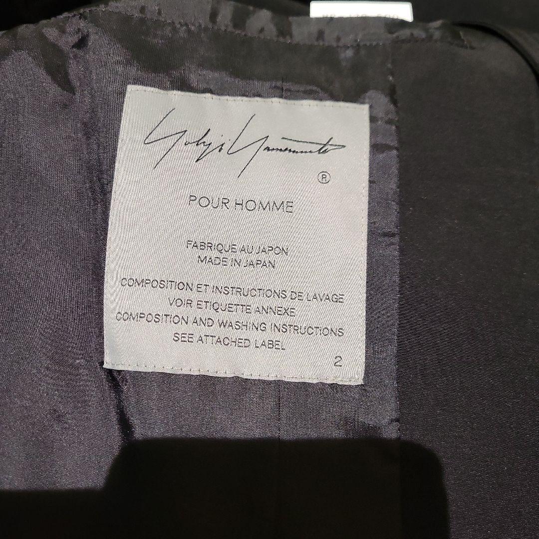 Yohji Yamamoto POUR HOMME 着脱衿袖釦システムジャケット