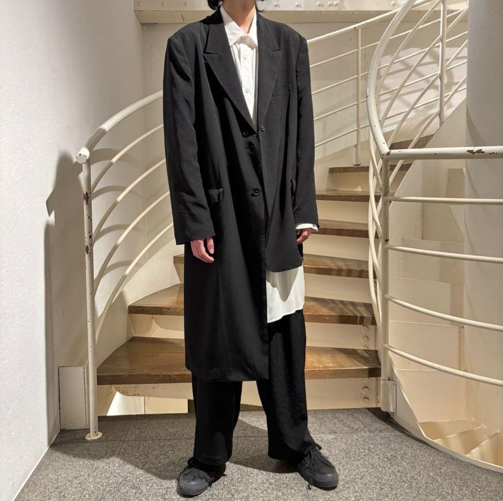 Yohji Yamamoto POUR HOMME 着脱衿袖釦システムジャケット