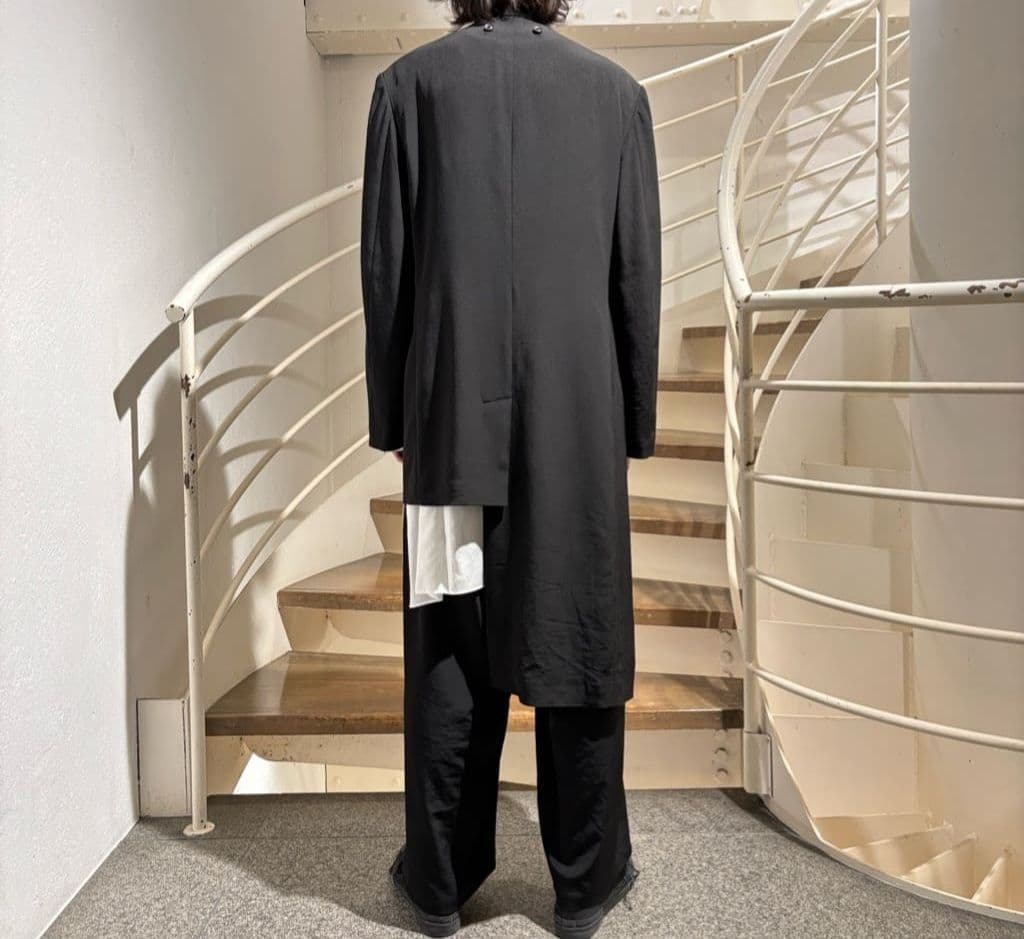 Yohji Yamamoto POUR HOMME 着脱衿袖釦システムジャケット