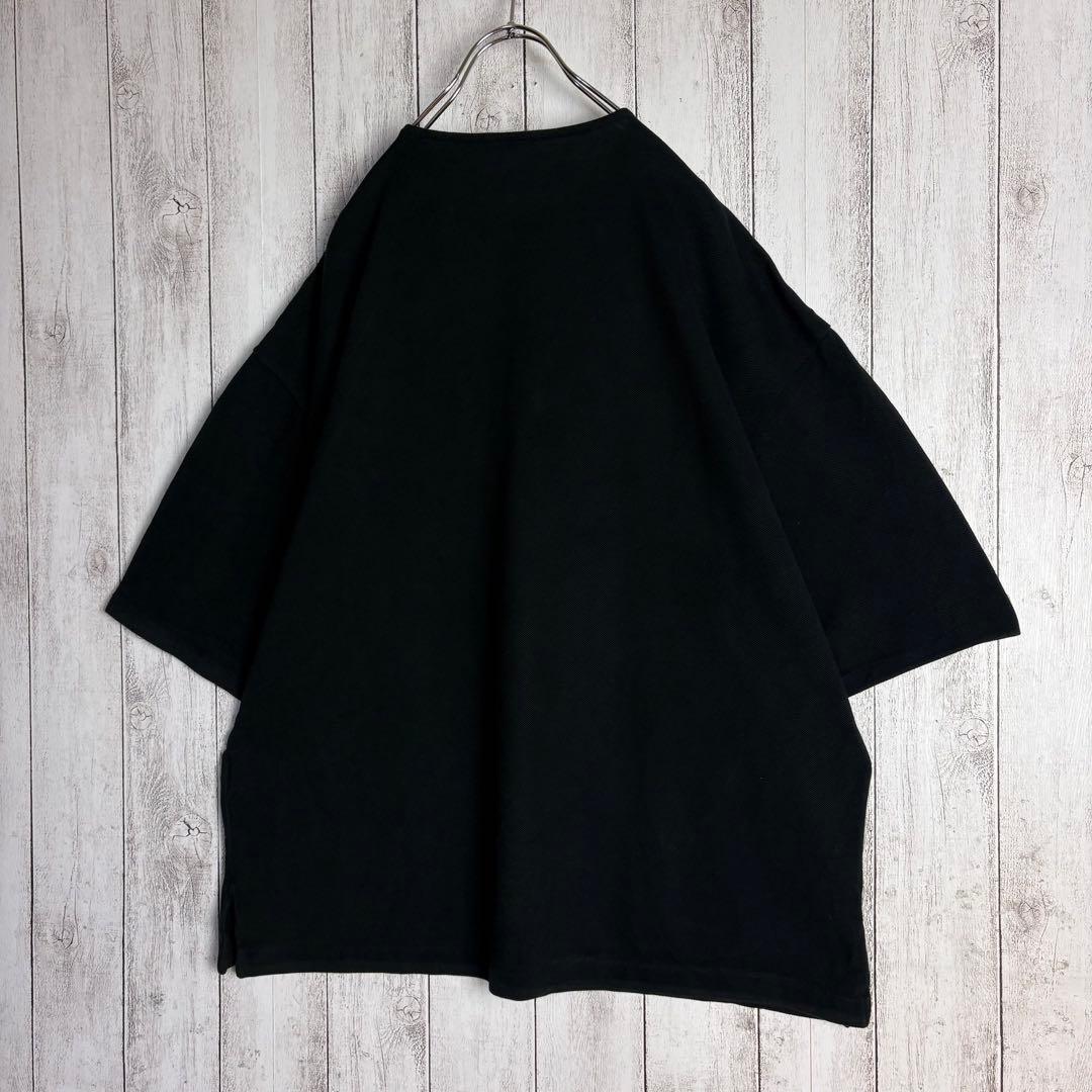 【サイズ5】オーラリー AURALEE ヘンリーネックTシャツ ブラック 人気色