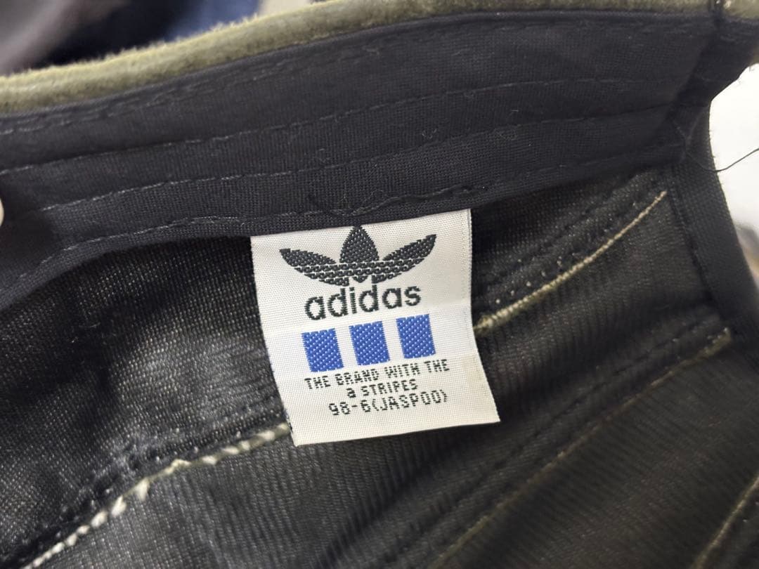 adidas adidas originalトレフォイル キャップ 古着 レザー