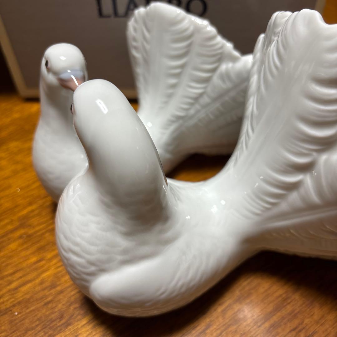 ハト　LLADRO couple of doves リアドロ　鳥　リヤドロ　鳩