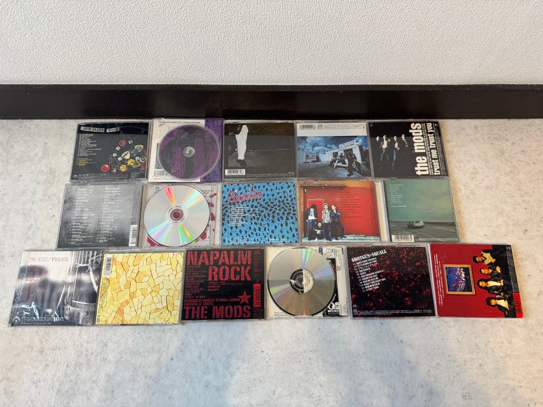 THE MODS 中古CDセット 16枚　レア　サイン色紙もお付けします