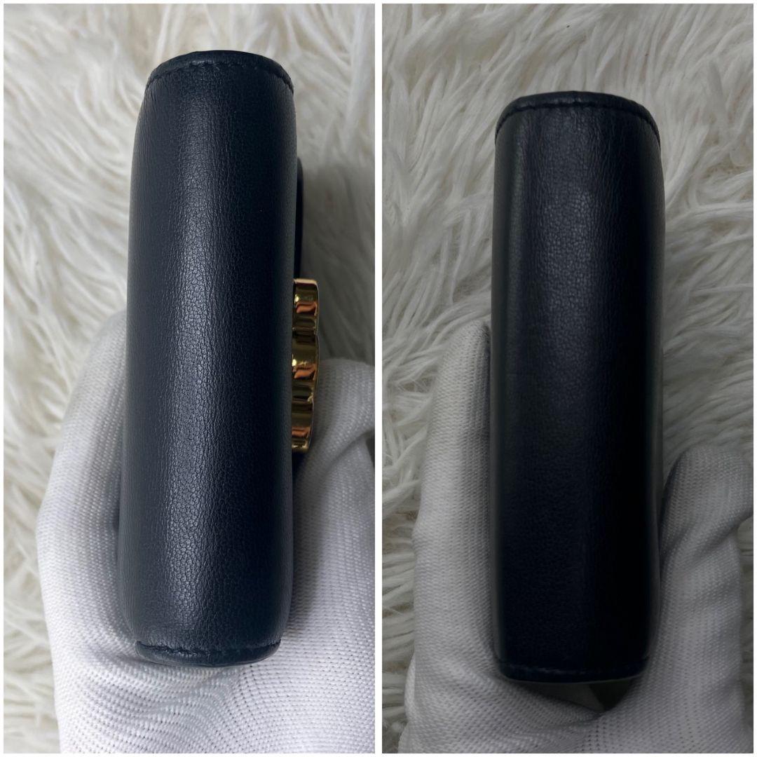 極美品✨ セリーヌ 折り財布 トリオンフ フラップ スモールウォレット