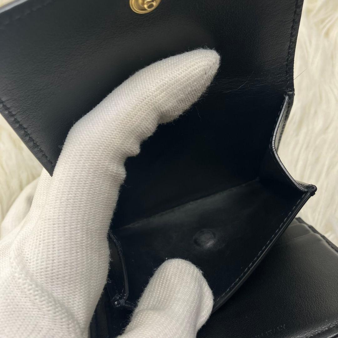 極美品✨ セリーヌ 折り財布 トリオンフ フラップ スモールウォレット