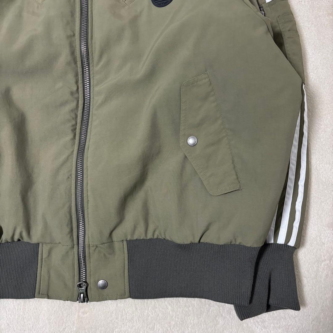 ビッグサイズ アディダス NEW PAD JKT MA-1 ボンバージャケット