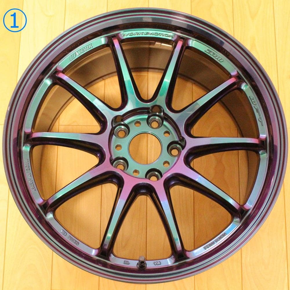 WORK EMOTION ZR10 18インチ 9.5J +22 2本