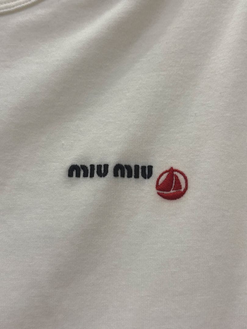 miu miu petit bateau コラボTシャツ