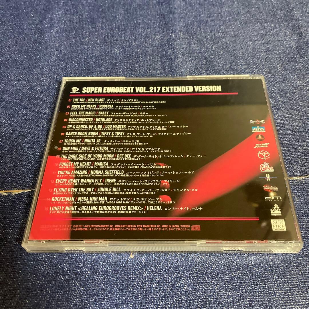 スーパーユーロビート　vol.217 CD super eurobeat