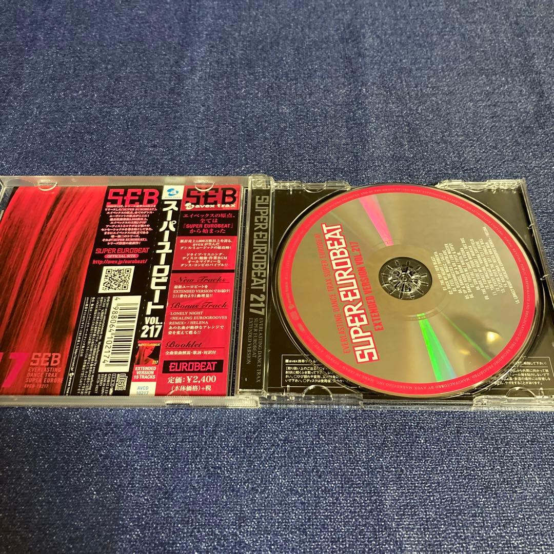 スーパーユーロビート　vol.217 CD super eurobeat