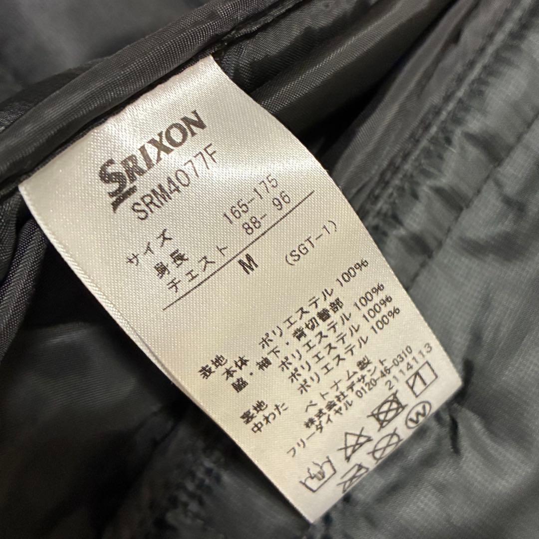 Srixon 現行 スリクソン デサント ゴルフ ダウン ジャケット ブラック