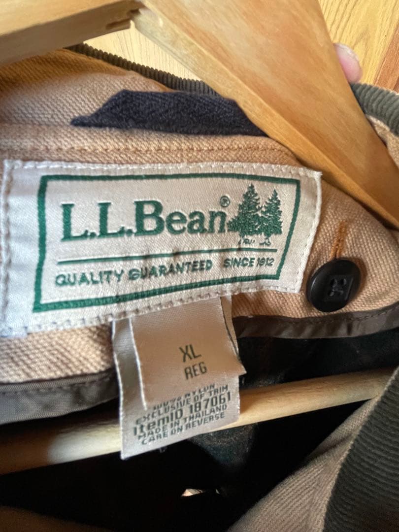 ラ*ー様 90s L.L.Bean ハンティングジャケット【ライナー付き 襟コー