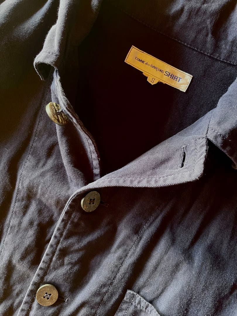 COMME des GARCONS SHIRT 紺カバーオール