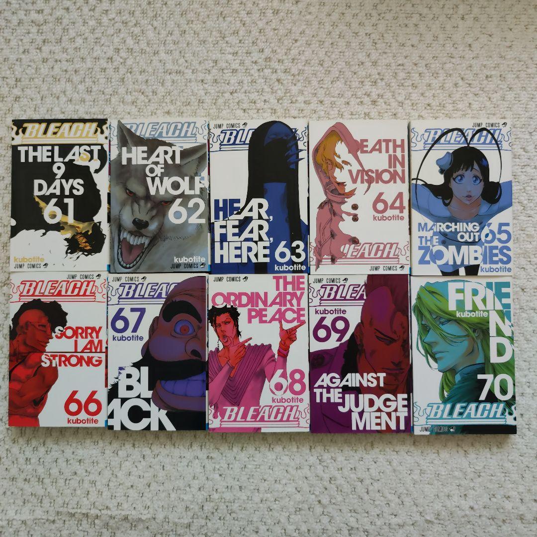 BLEACH全74巻セット久保帯人＋WE DO knot ALWAYSの全75巻