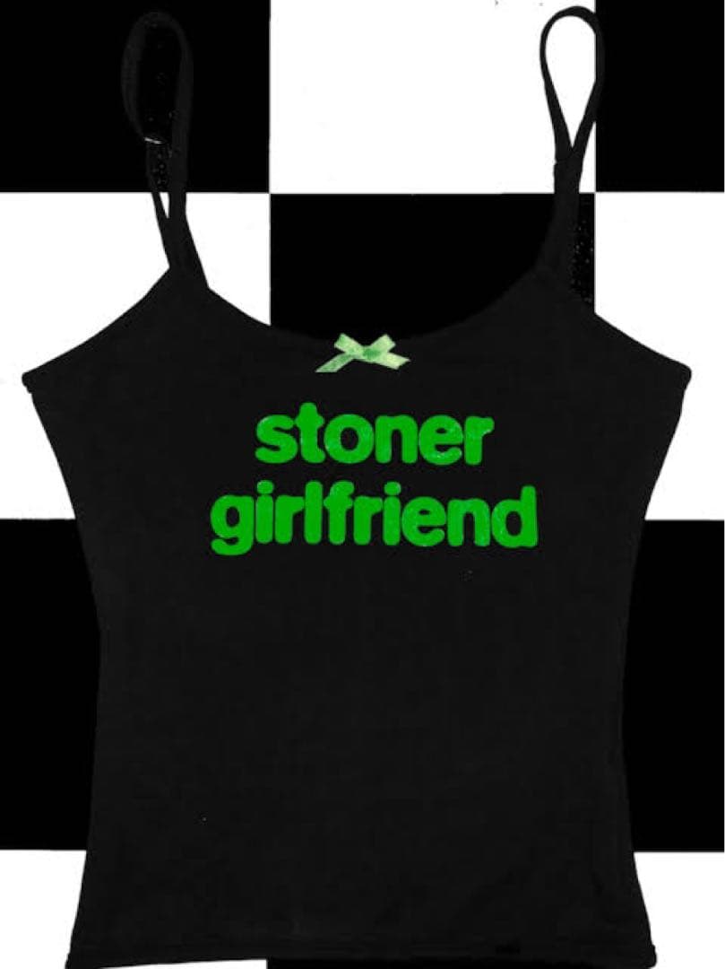 OMIGHTY キャミソール STONER GIRLFRIEND ホワイト レア