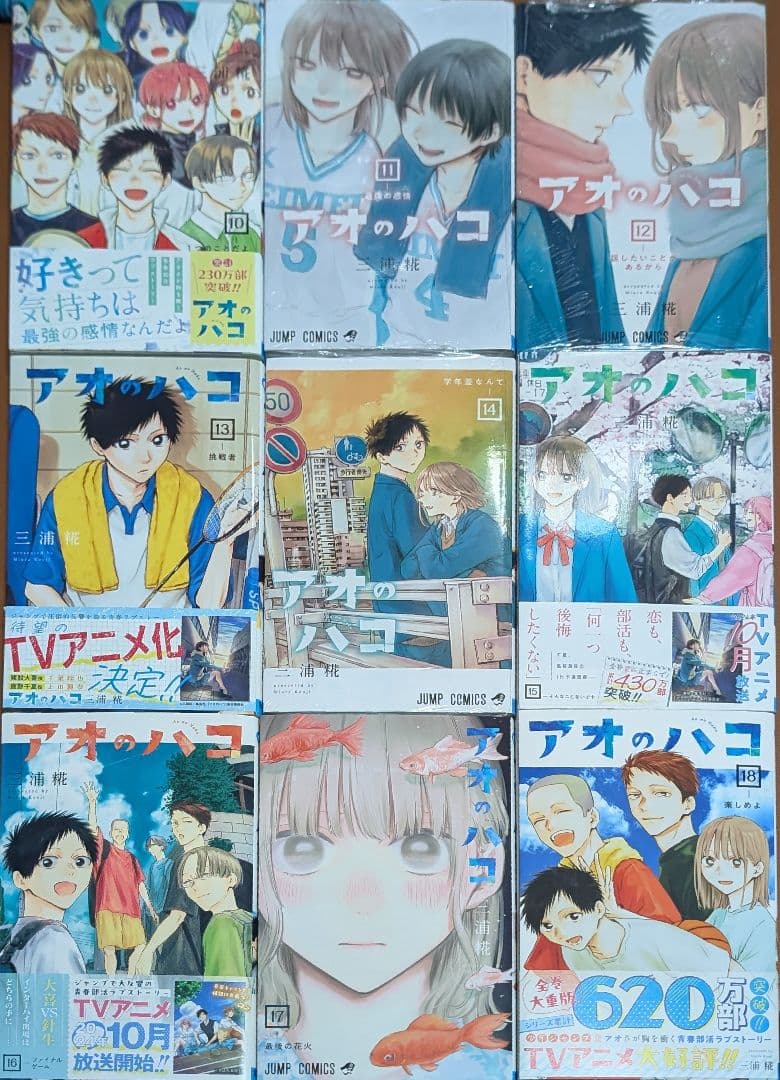 アオのハコ 1-24巻　特典付
