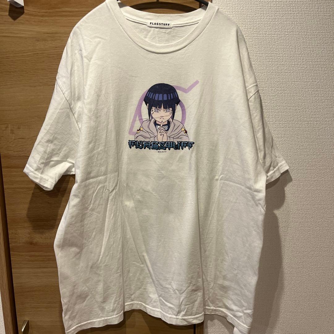 【XGひなた着用】『F-LAGSTUF-F』× NARUTO ヒナタ Tシャツ