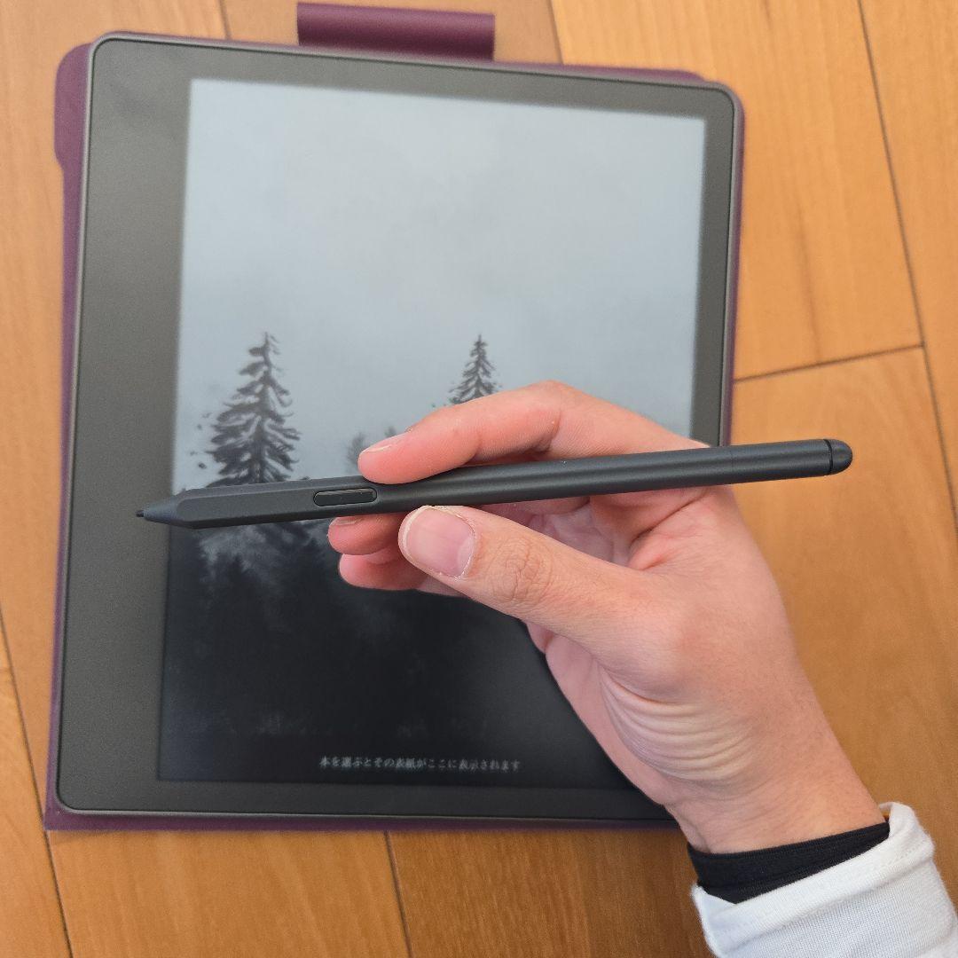 Kindle Scribe 第1世代 64GB プレミアムペン純正レザーカバー