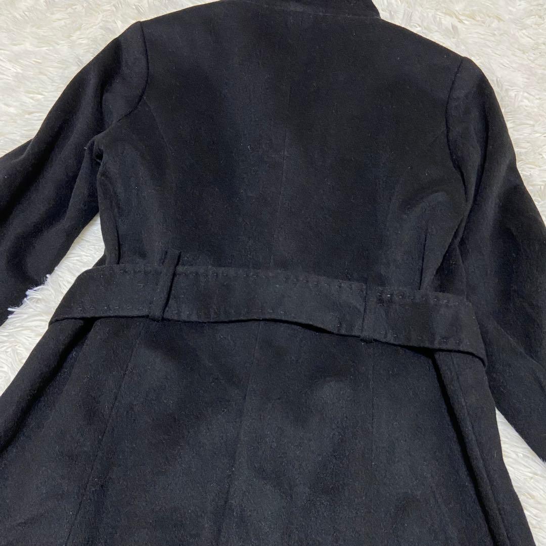 kayo様【美品】le souk カシミヤ100% スタンドカラー ロングコート
