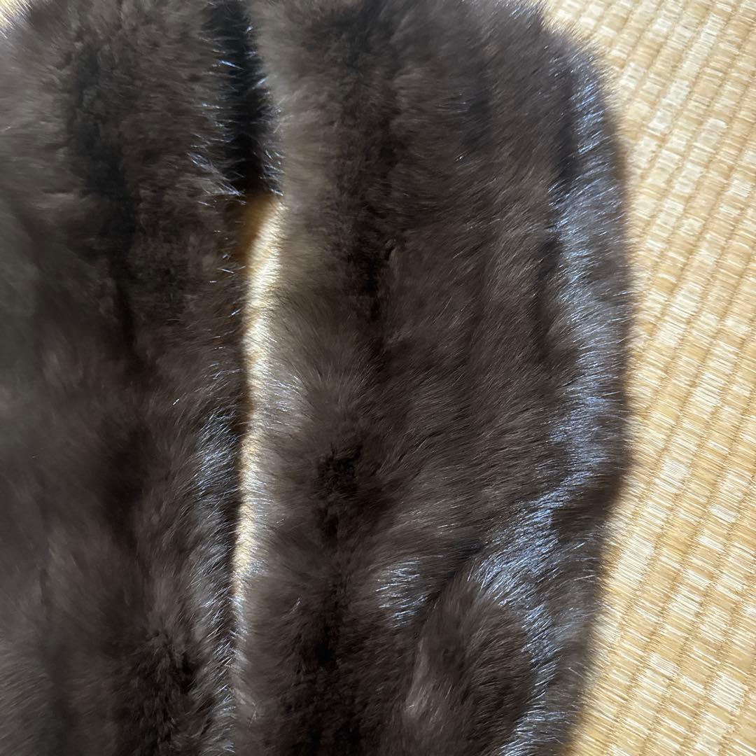 ロシアンセーブル　　毛皮マフラー