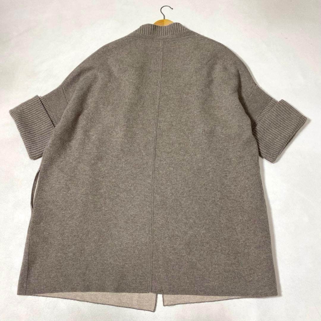 whaos couture カシミヤ100% ダブルフェイス ニットコート