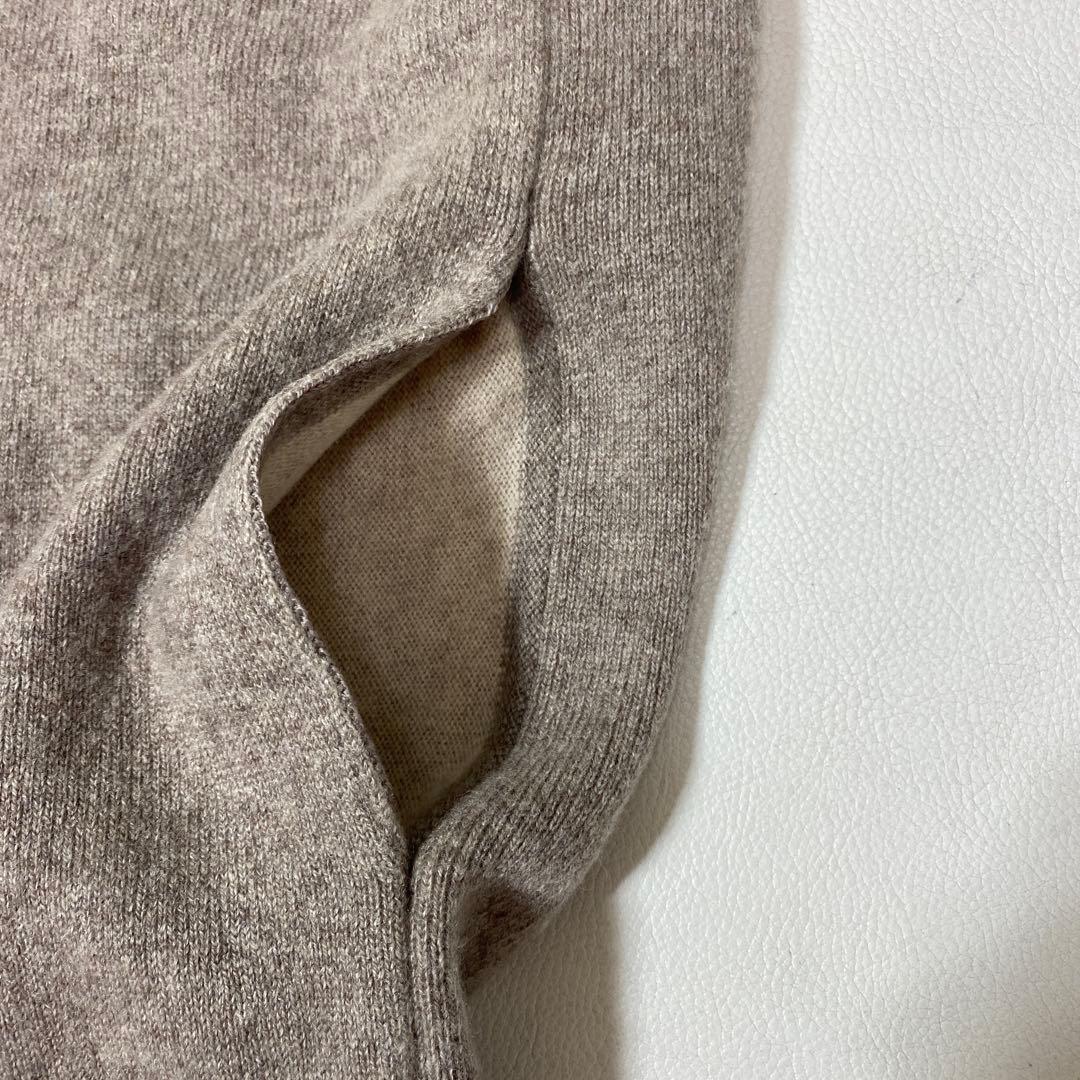 whaos couture カシミヤ100% ダブルフェイス ニットコート