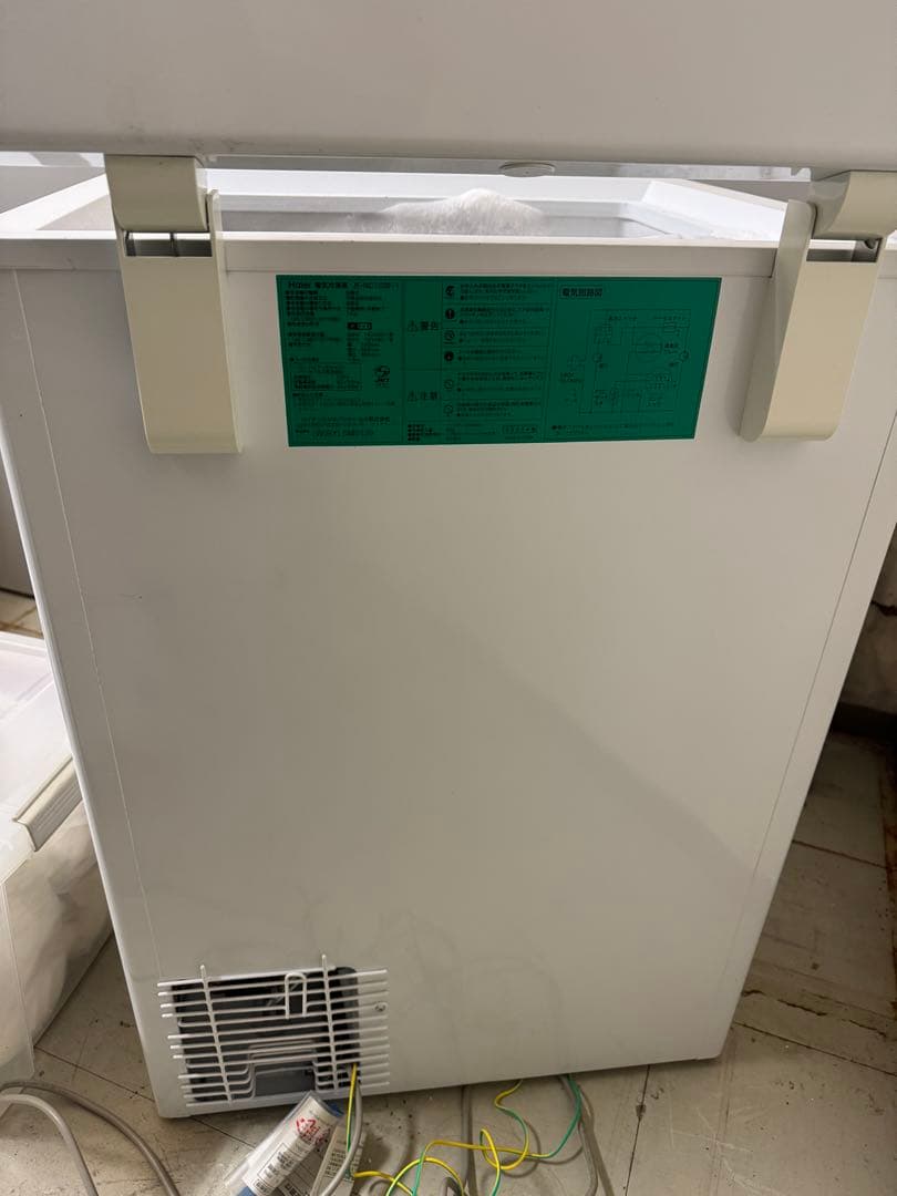 【美品】Haier 冷凍庫 JF-NC103F-1 103L
