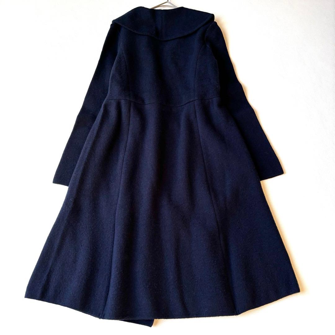 タグ付き✨TOCCA ANYTIMEニットガウンコート ショールカラー　ベルト