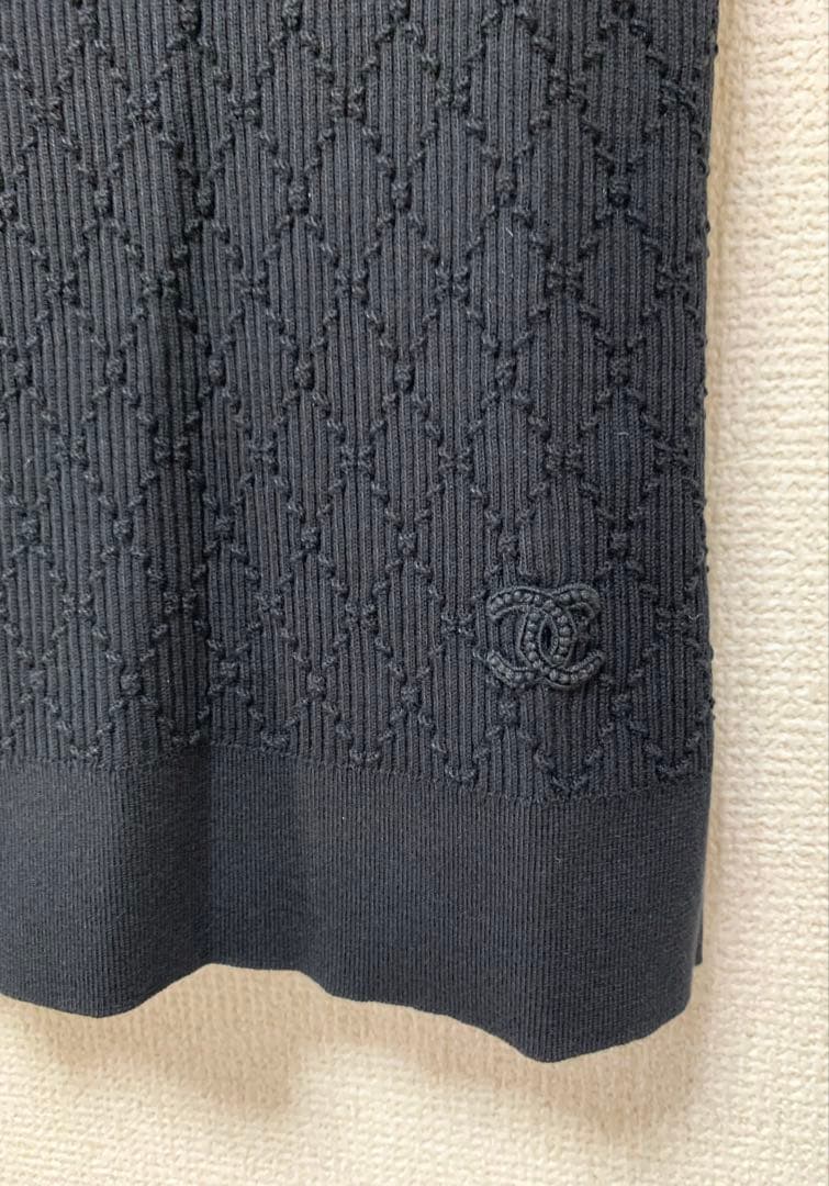 シャネル CHANEL 半袖 トップス サマーニット ココマーク ポロシャツ